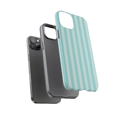 Teal Stripe iPhone Case