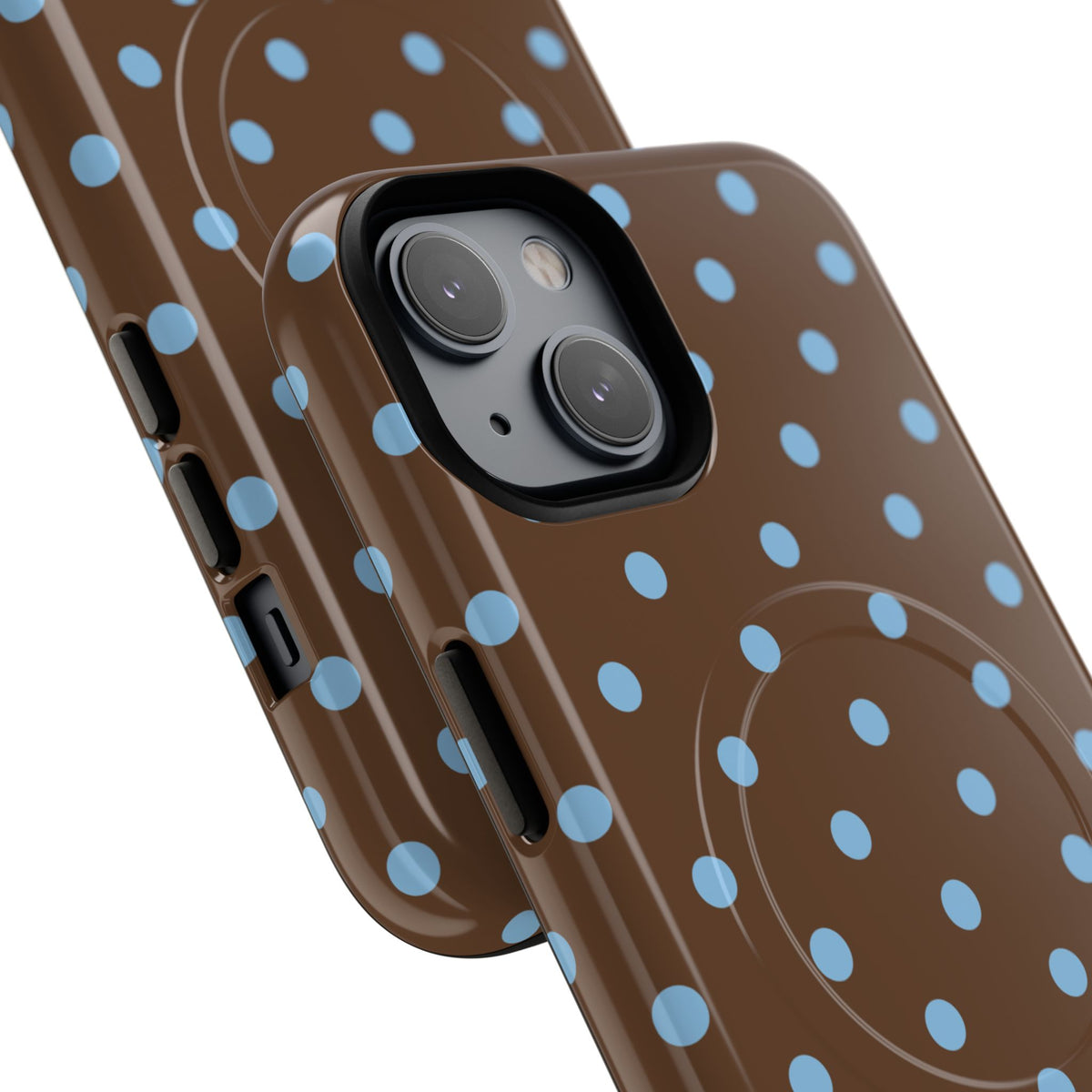 Mocha Polka Dot MagSafe Case