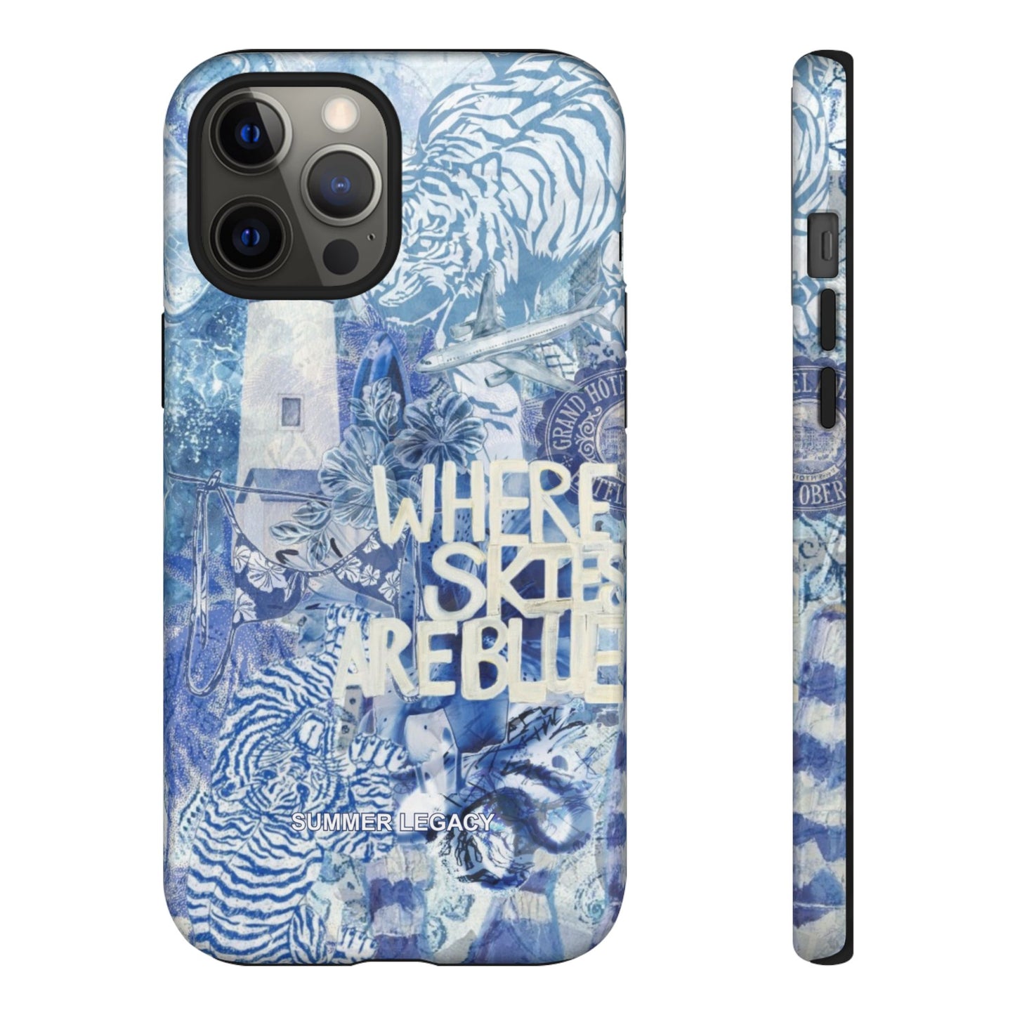 Blue Horizon iPhone Case