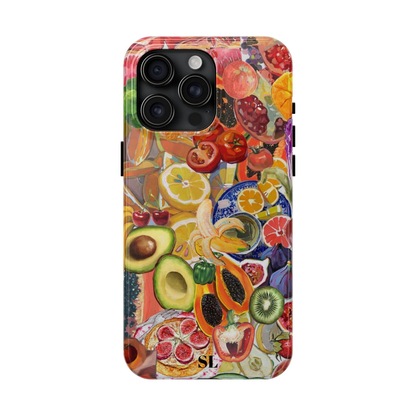 Fruits and Veggies iPhone Case