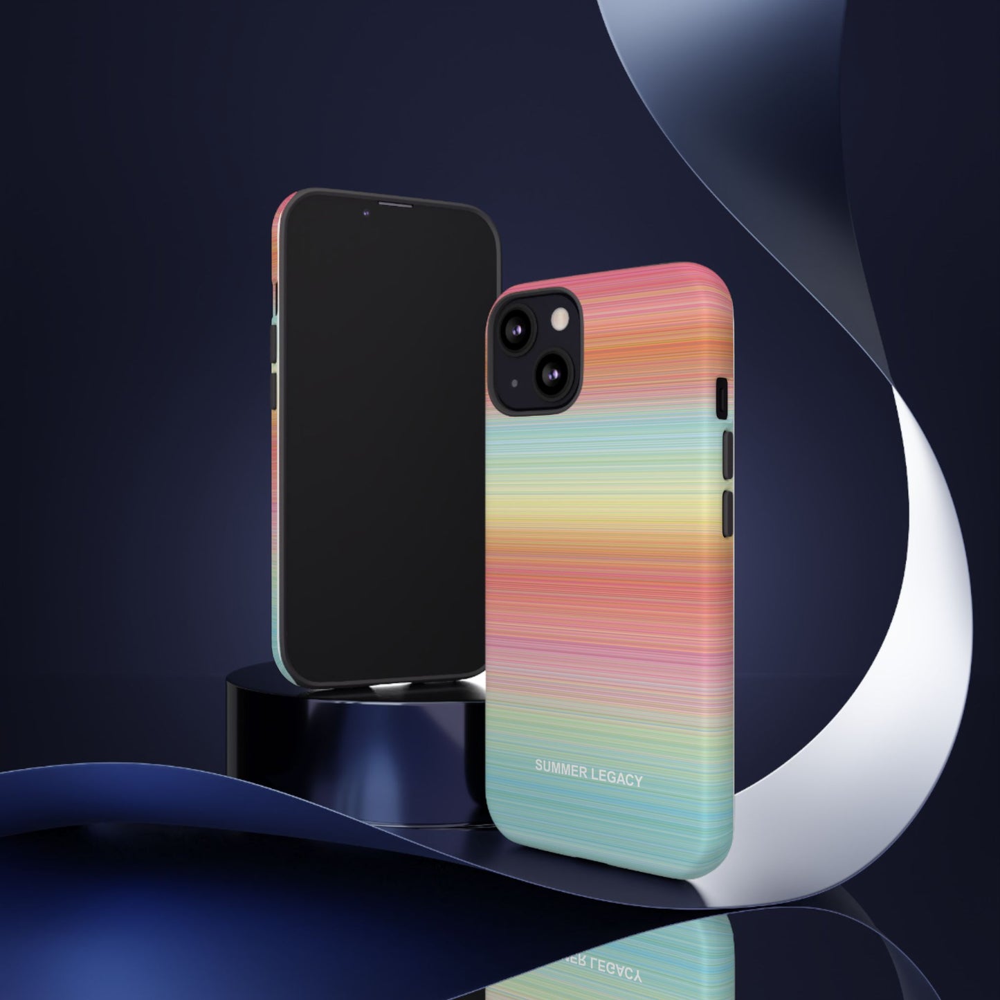 Sunrise Ombre Stripe iPhone Case