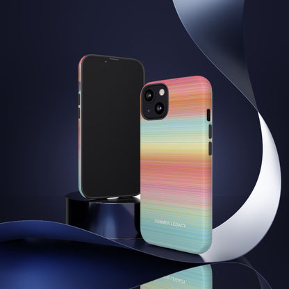 Sunrise Ombre Stripe iPhone Case