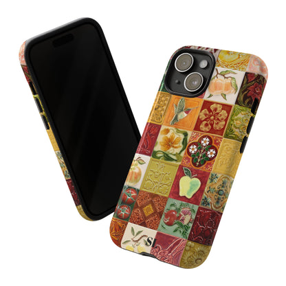 Orchard Mosaic Tiles iPhone Case