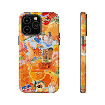 Orange Goldfish iPhone Case