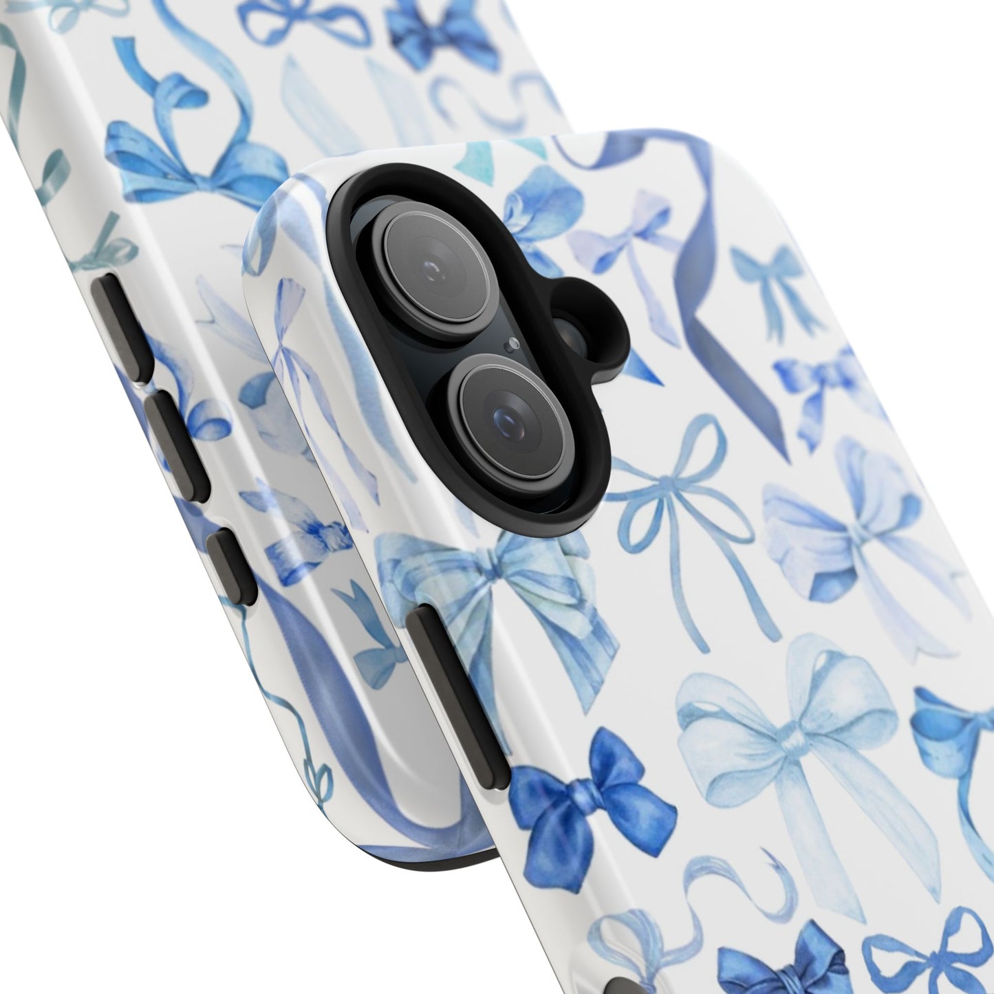 Blue Bows iPhone Case