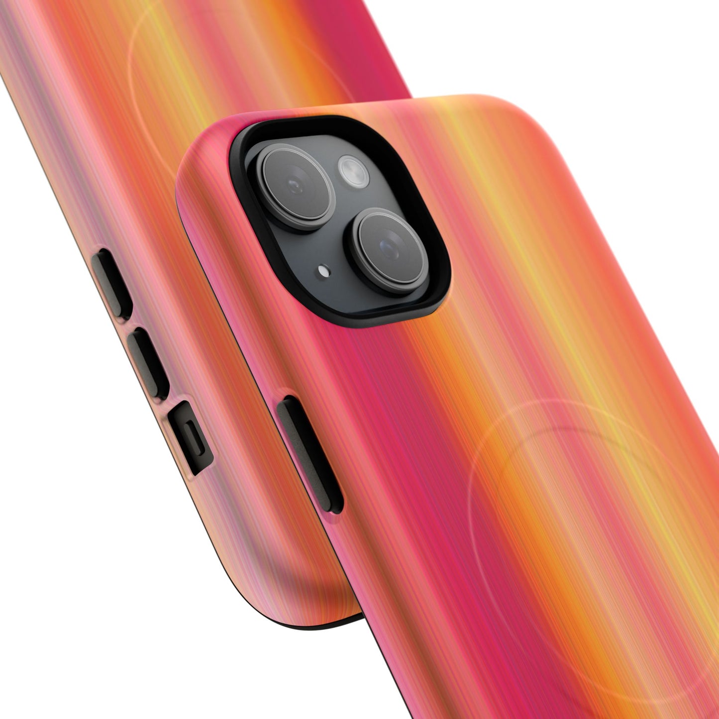 Amber Glow Ombre Stripe MagSafe Case