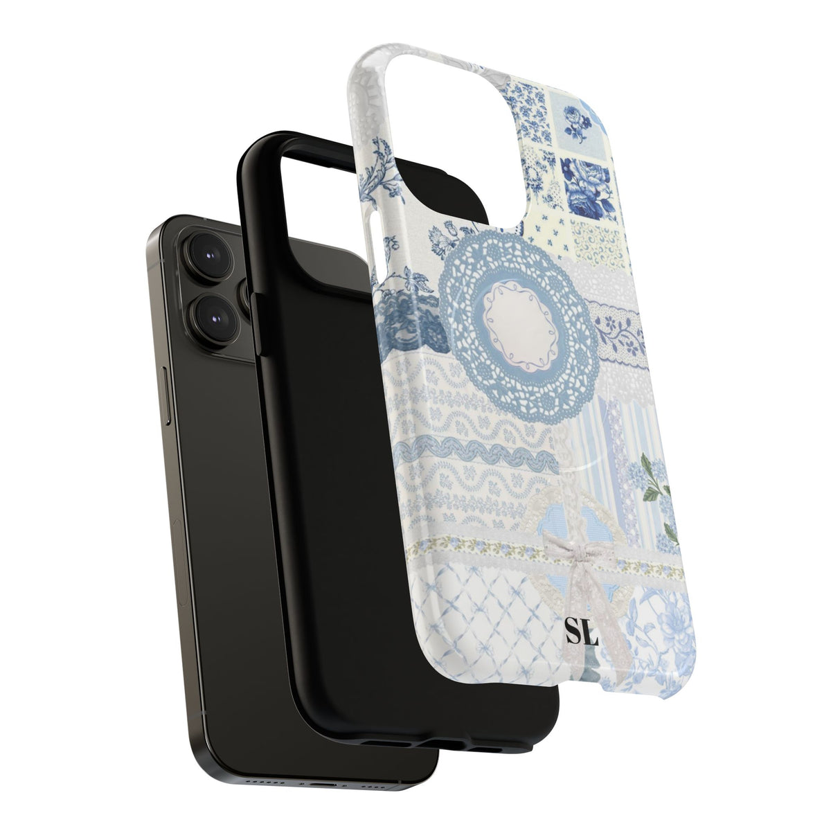 Blue Meadow Patchwork MagSafe Case