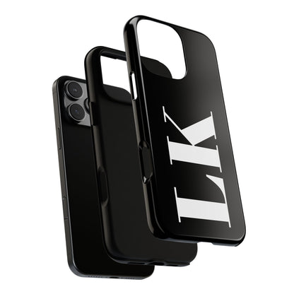 Ebony Custom Initial iPhone Case