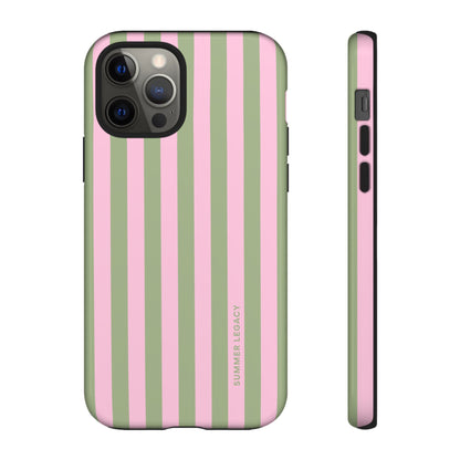 Guava Stripe iPhone Case