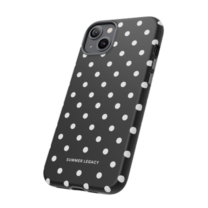 Ebony Polka Dot iPhone Case