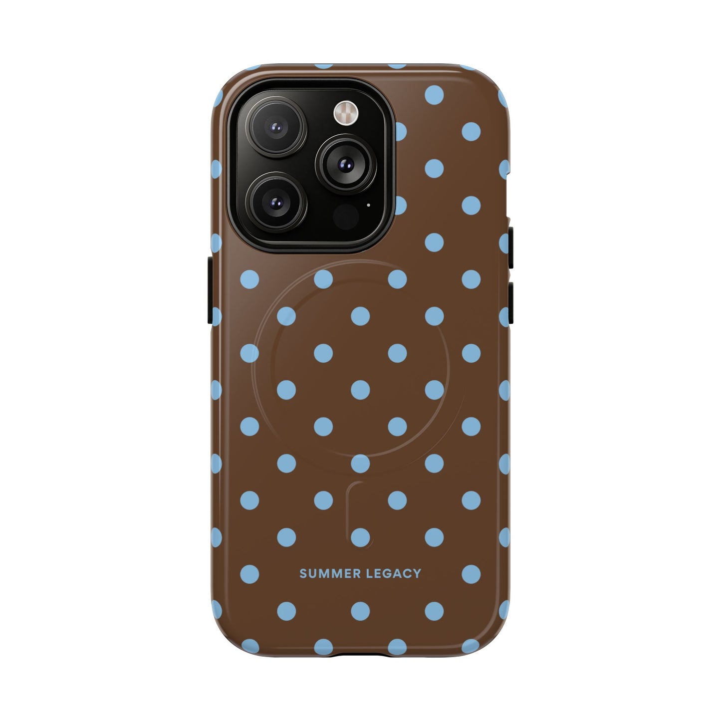 Mocha Polka Dot MagSafe Case