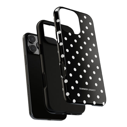 Ebony Polka Dot iPhone Case