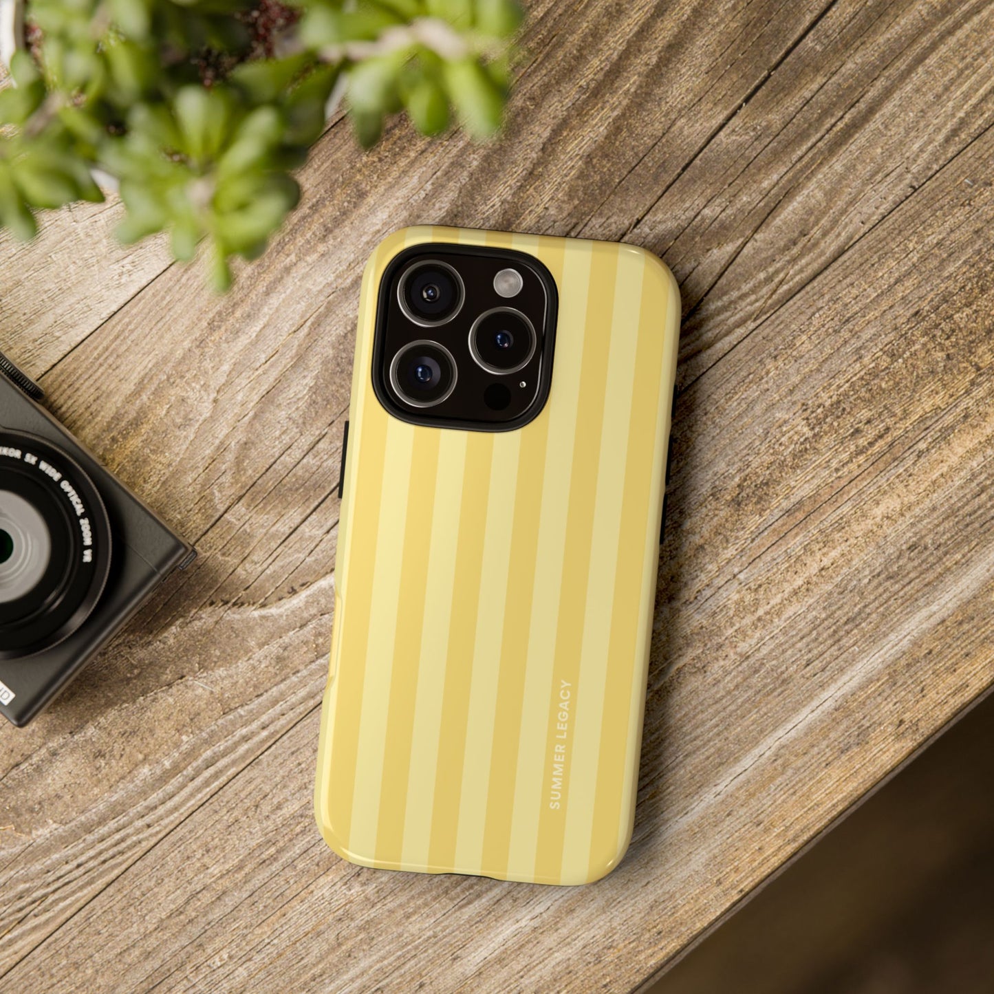 Lemonade Stripe iPhone Case