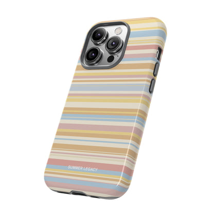 Lychee Multi-stripe iPhone Case