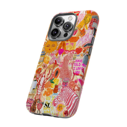 Sunset Aura iPhone Case