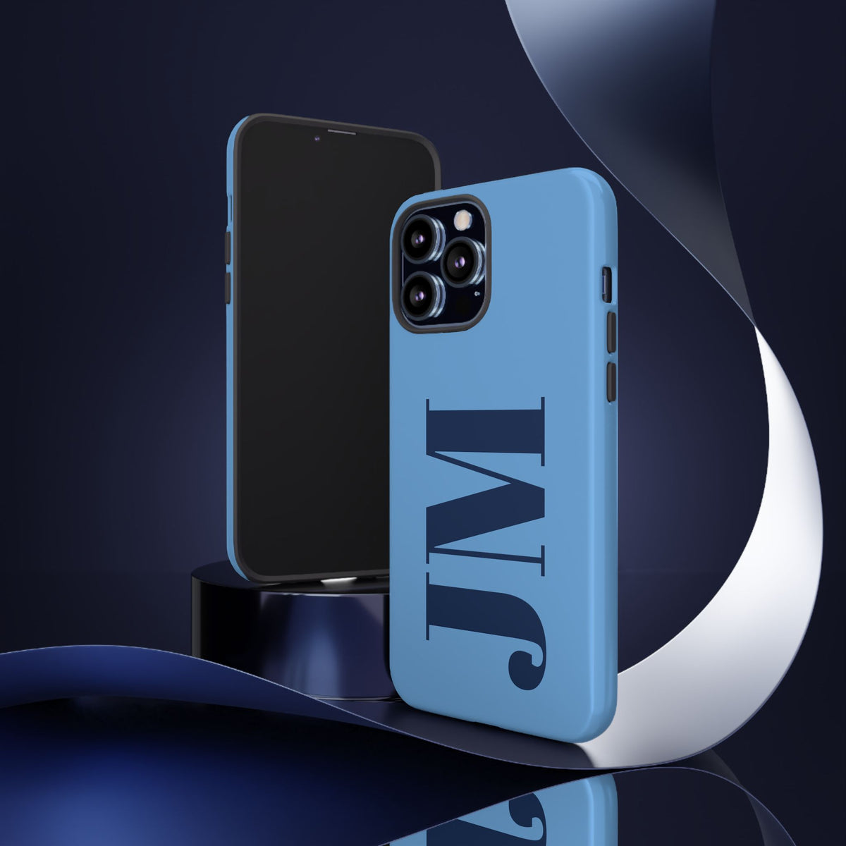 Lagoon Custom Initial iPhone Case
