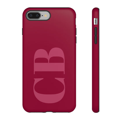 Berry Custom Initial iPhone Case