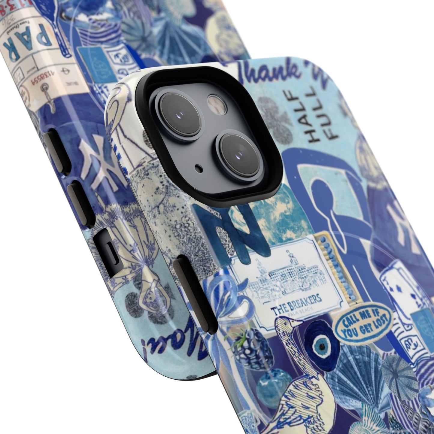 Blue Collage MagSafe Case