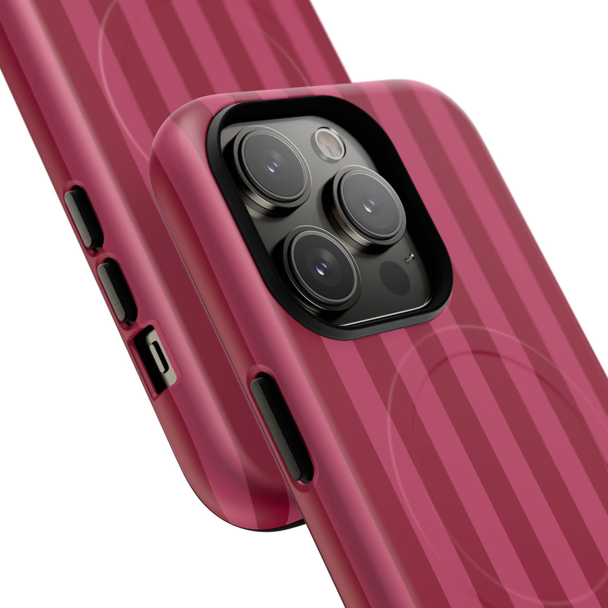Berry Stripe MagSafe Case