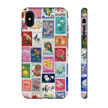 Postcard Stamps iPhone Case