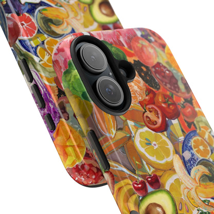 Fruits and Veggies iPhone Case