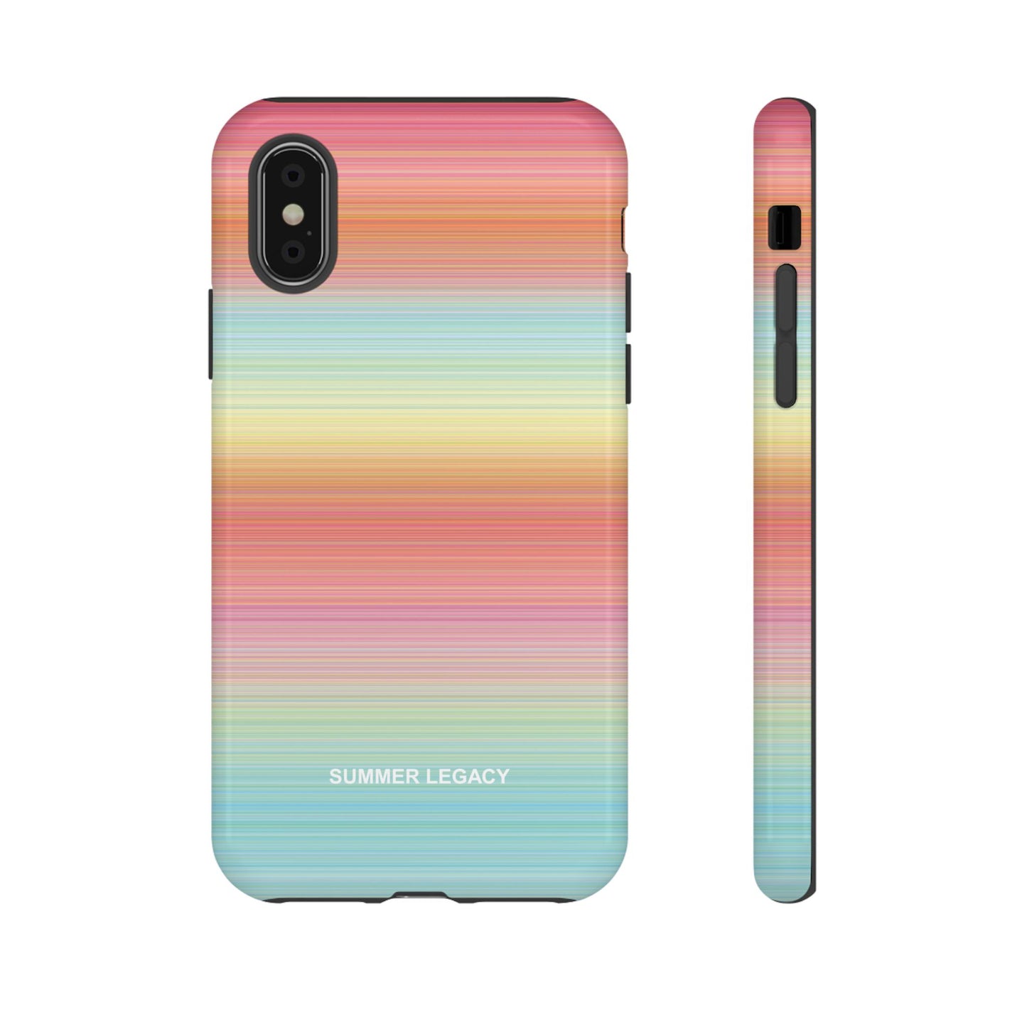 Sunrise Ombre Stripe iPhone Case