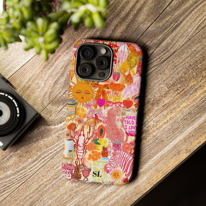 Sunset Aura iPhone Case