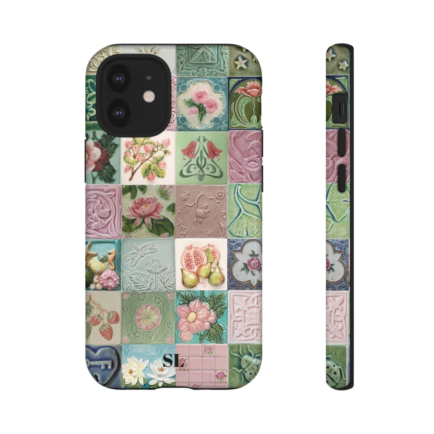 Garden Mosaic Tiles iPhone Case