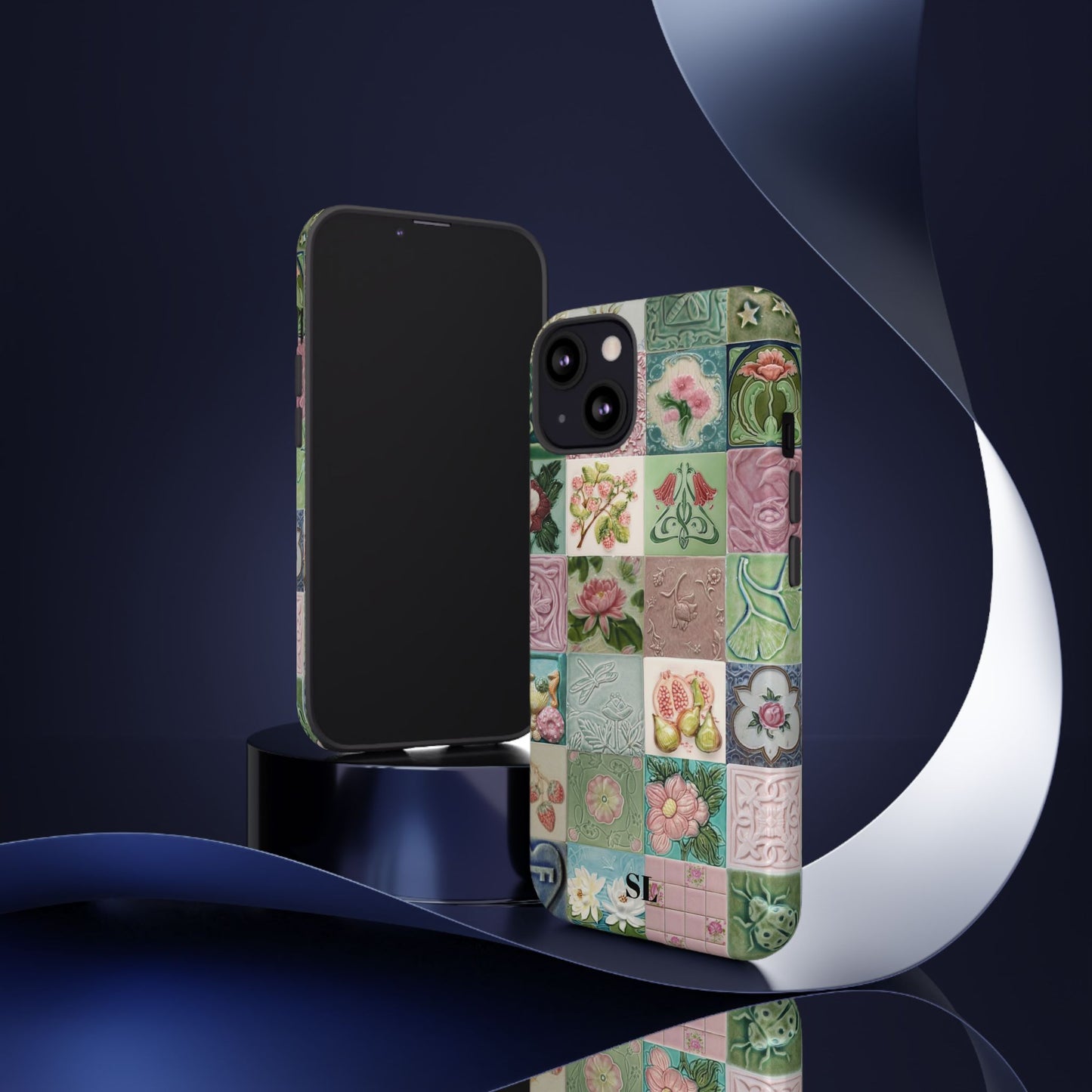 Garden Mosaic Tiles iPhone Case