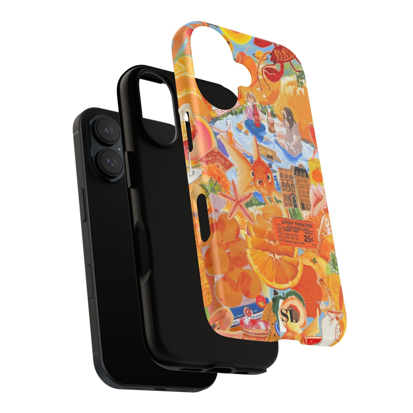 Orange Goldfish iPhone Case