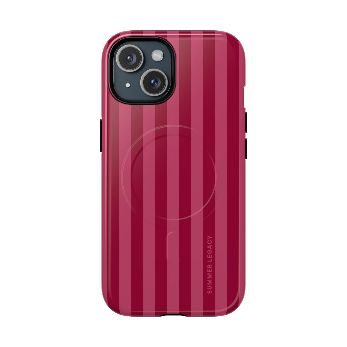 Berry Stripe MagSafe Case
