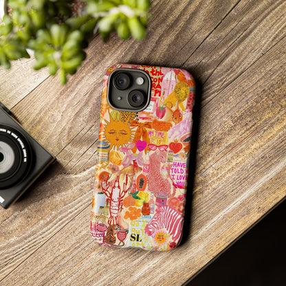Sunset Aura iPhone Case