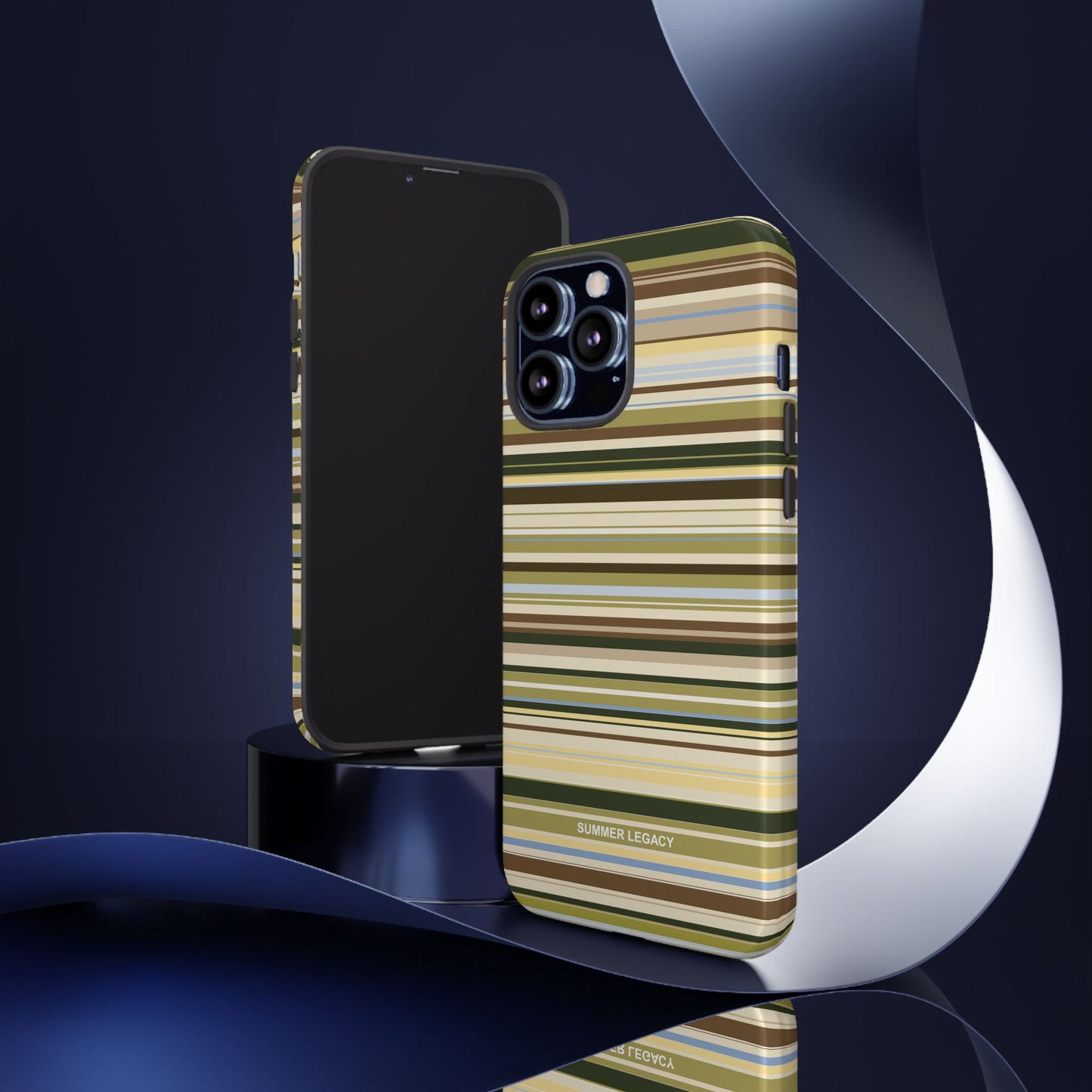 Palm Multi-stripe iPhone Case