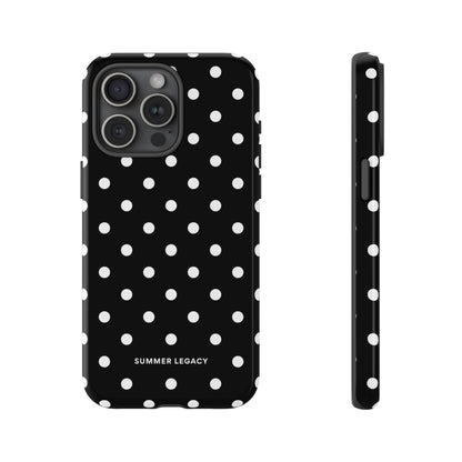Ebony Polka Dot iPhone Case