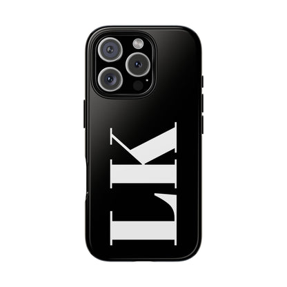 Ebony Custom Initial iPhone Case