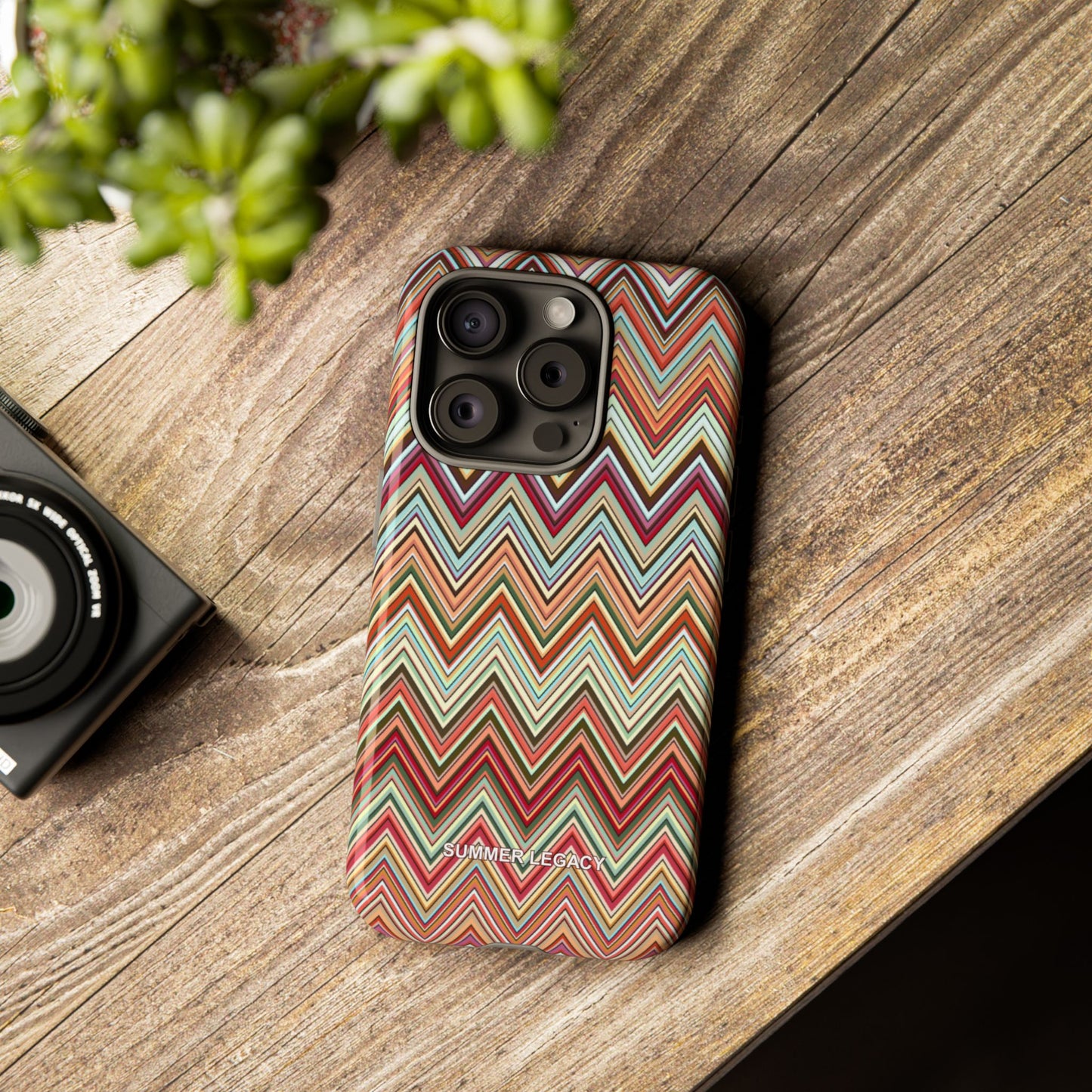 Riviera Chevron iPhone Case