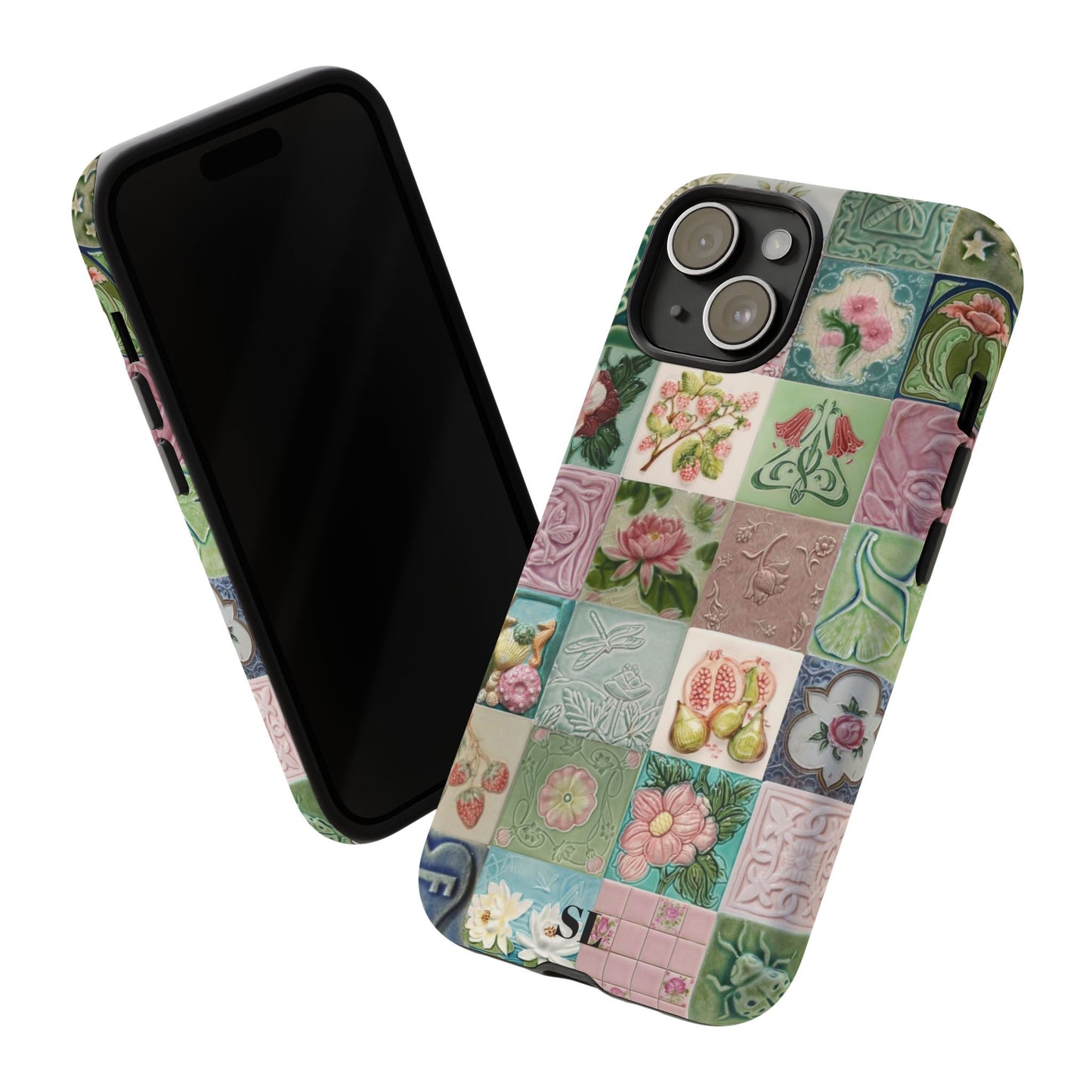Garden Mosaic Tiles iPhone Case