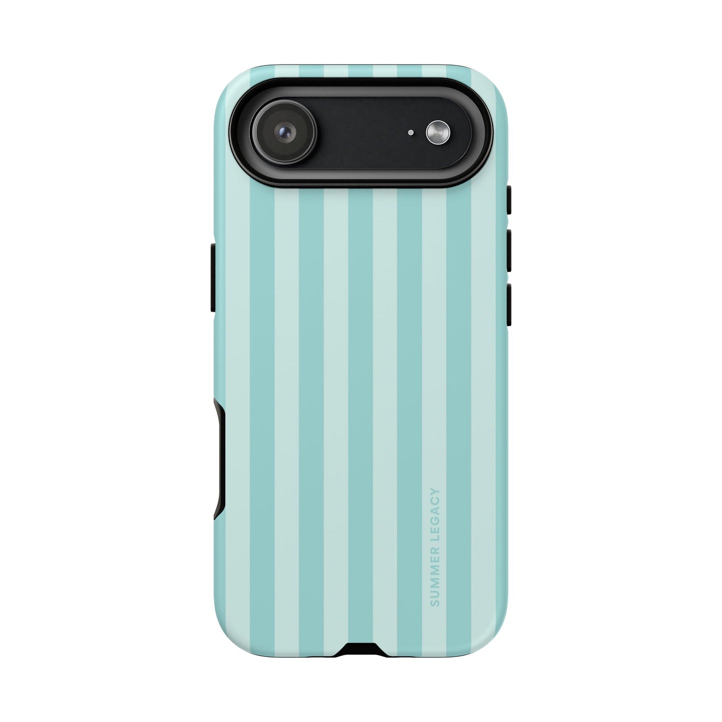 Teal Stripe iPhone Case