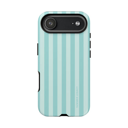 Teal Stripe iPhone Case