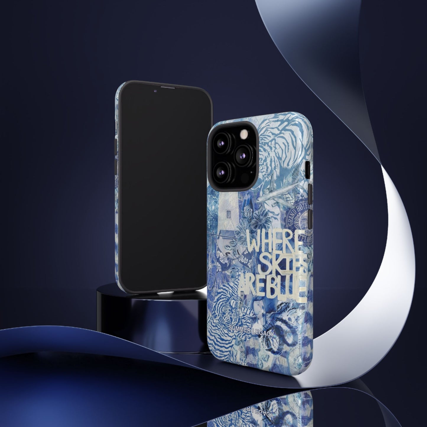 Blue Horizon iPhone Case