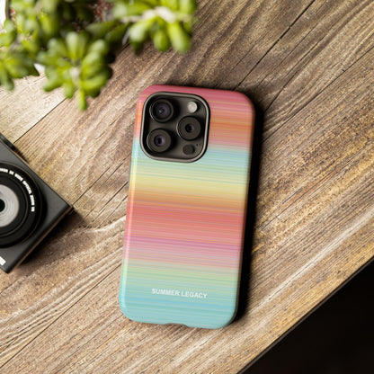 Sunrise Ombre Stripe iPhone Case