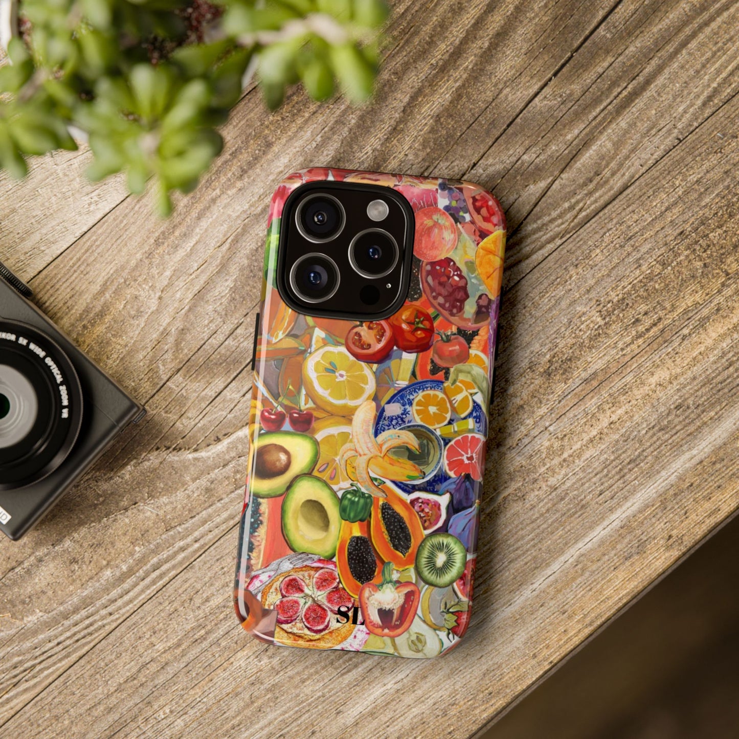 Fruits and Veggies iPhone Case
