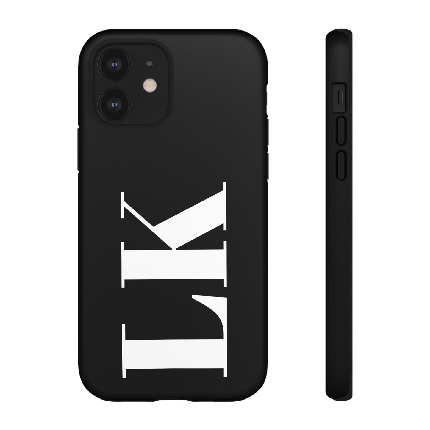 Ebony Custom Initial iPhone Case