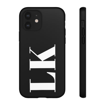 Ebony Custom Initial iPhone Case