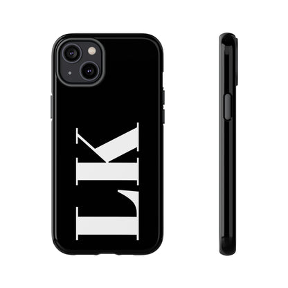 Ebony Custom Initial iPhone Case