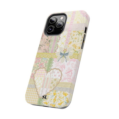 Garden Quilt Patchwork iPhone Case