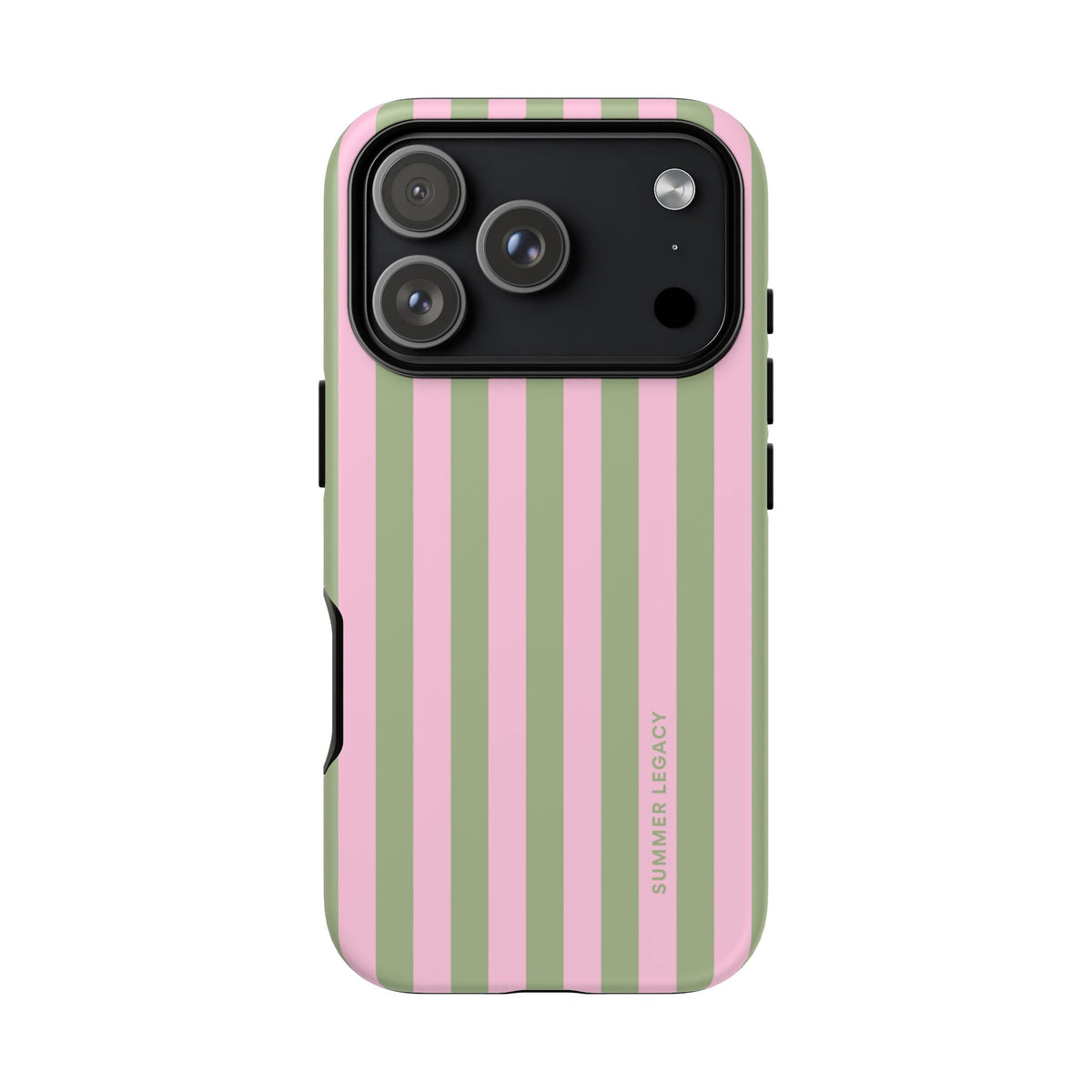 Guava Stripe iPhone Case