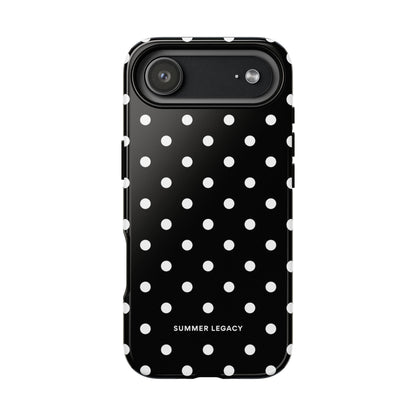 Ebony Polka Dot iPhone Case