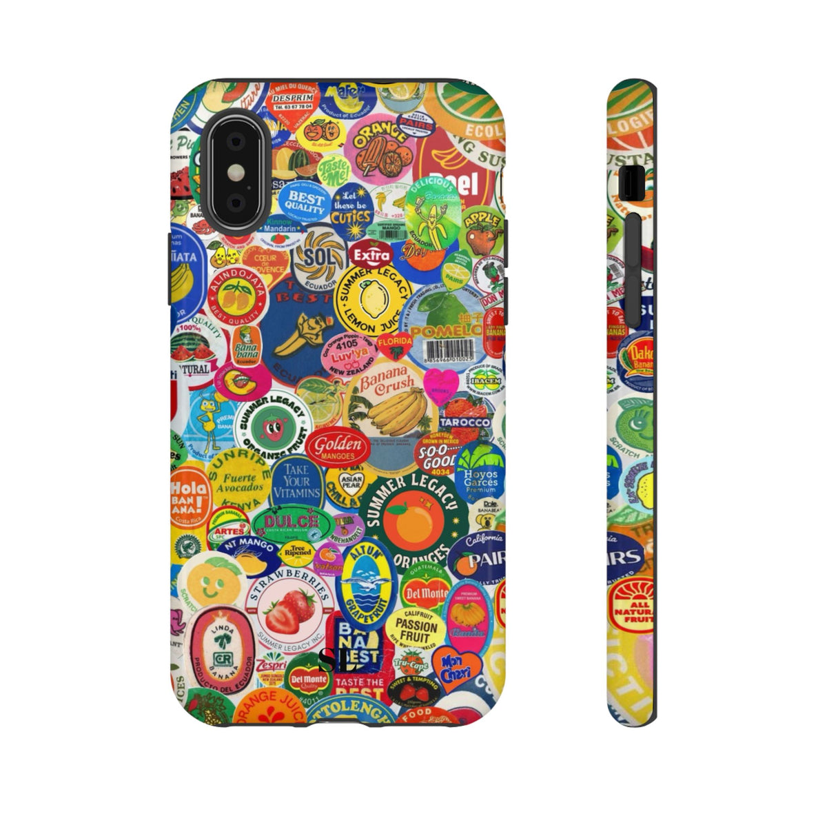 Fruit Stickers iPhone Case