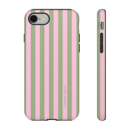 Guava Stripe iPhone Case